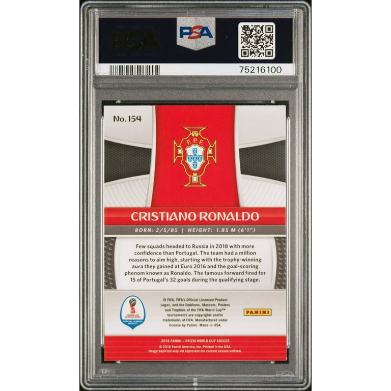 【PSA 10】PANINI 2018 RONALDO 50枚限定 PSA 10】PANINI 2018 RONALDO 50枚限定 PSA 10】PANINI 2018