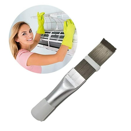 

Pin Comb Stainless Steel Pin Comb Brush Air Conditioning Blade Cooling Straightening Cleaning Tool Repair Tool #W0