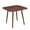 Dark Walnut, variant on Euroco 35" Square Dining Table for 2, Solid Wood Kitchen Table for Dining Room, Small Space, Apartment,Home Office,Natural