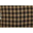 thumbnail image 3 of VHC Brands, Black Check, Cotton, 12x12, Pillow, Fabric, Black, 3 of 3