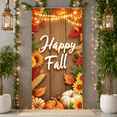 thumbnail image 4 of Decorative Design Fall Banner Seasonal Autumn Thanksgiving Decoration Rustic Harvest Theme for Indoor Decoration Holiday Celebration Party Background, 4 of 9