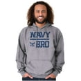 thumbnail image 4 of US Navy Bro Military Anchor Logo Hoodie Hooded Sweatshirt Men Brisco Brands S, 4 of 6