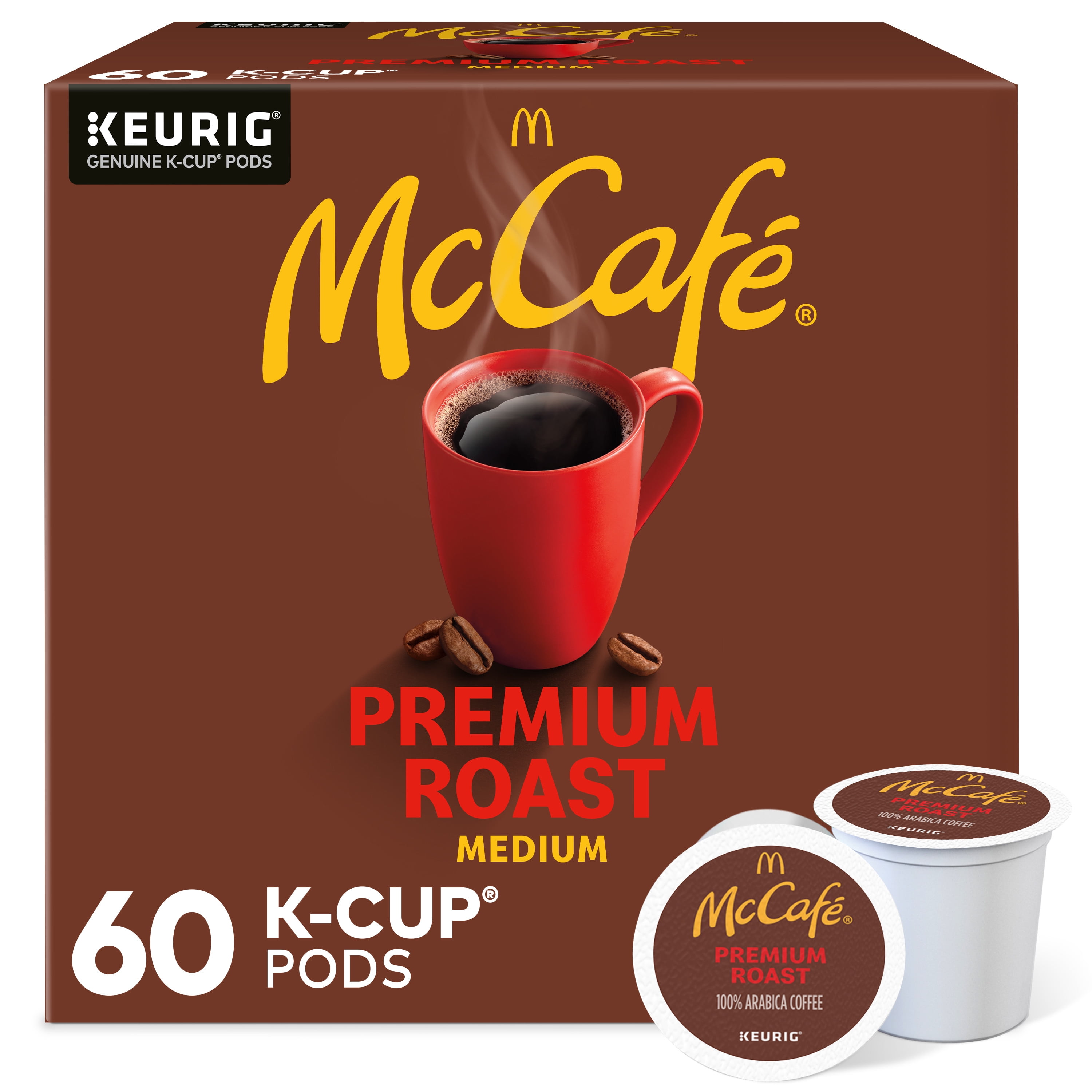 McCafe, Premium Medium Roast K-Cup Coffee Pods, 60 Count