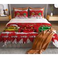 thumbnail image 4 of Juego de cama navideño 3 Jeeps, 4 of 6