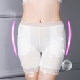 thumbnail image 2 of yunLCZ Womens Cotton Boxer Shorts Underwear Lace Shorts Underwear Yoga Shorts Stretch Leggings Undershorts For Women Girls, 2 of 4