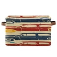 thumbnail image 2 of Retro Vehicles Square Storage Bins with Handles Collapsible Containing Box 2 Packs, 2 of 9