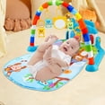 thumbnail image 3 of Ovzne Piano Activity Play Mat With 5 Linkable Toys For Babies, 3 of 4