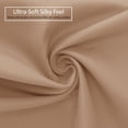 thumbnail image 2 of Nestl Pillow Sham Set of 2, Premium 1800 Series Double Brushed Bed Pillow Cases, Taupe Sand, Euro 18" X 18", 2 of 5