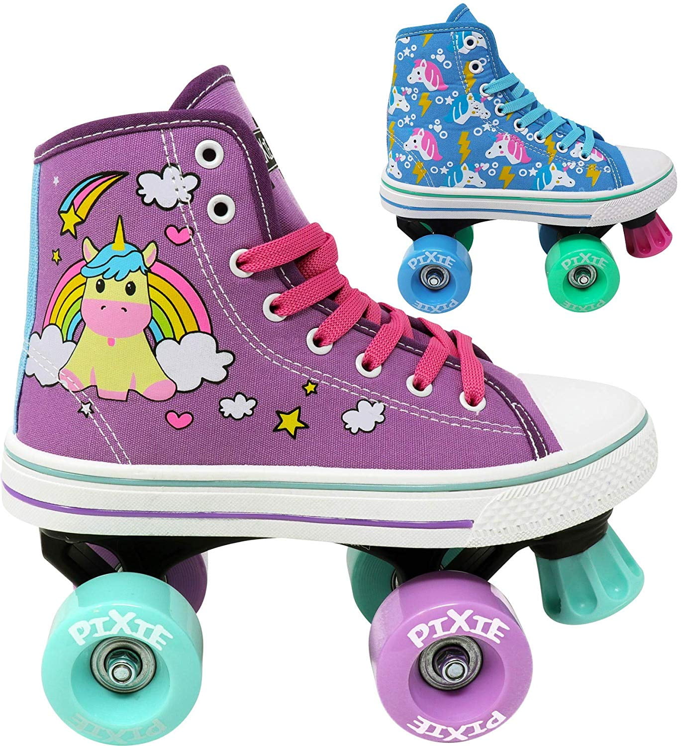 Lenexa Lenexa Roller Skates for Girls Pixie Unicorn Kids Quad