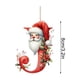 thumbnail image 3 of Wmhnj Juego de 26 adornos navideños acrlicos para rbol de Navidad con colgantes de madera roja - Decoracin navideña para el hogar, ideal para fiestas o intercambio de regalos., 3 of 9