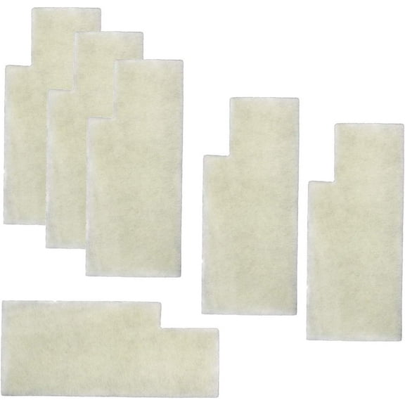 HQRP 6-Pack Secondary Filters replacement for Hoover Tempo Widepath U5140900 U5145900 U5148900 U5150900 U5155900 Vac