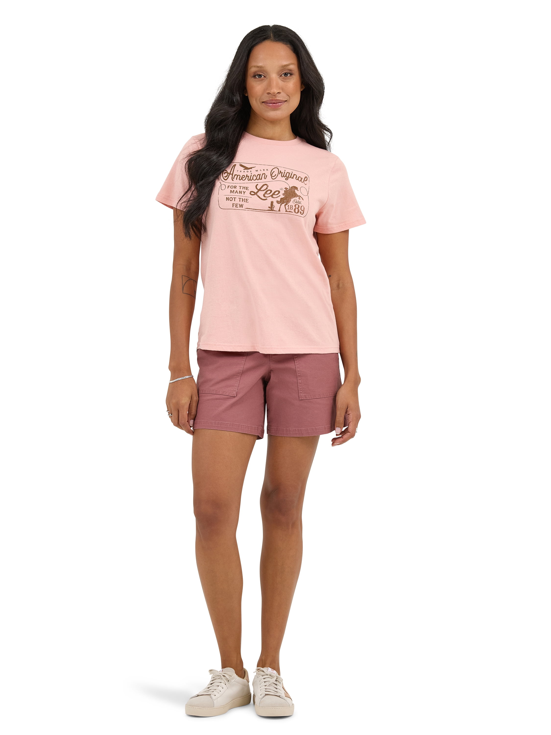 Lee® Women's Regular Fit Short Sleeve Graphic Tee, Sizes XS-3XL