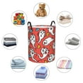 thumbnail image 6 of XMXY Round Laundry Basket Organizer, Ghost Festival Waterproof Collapsible Dirty Clothes Basket Laundry Hamper, Small Size, 6 of 8
