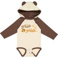 thumbnail image 3 of Inktastic Gobble Gobble Thanksgiving Boys or Girls Long Sleeve Baby Bodysuit, 3 of 5