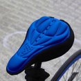 thumbnail image 4 of Funda de asiento de bicicleta 3D Cojín Esponja suave Al aire libre Transpirable Azul, 4 of 6