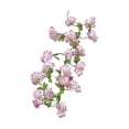 thumbnail image 2 of AZXY Artificial Pink Cherry Blossom Garland 7.9FT Spring Floral Vine with Green Leaves, Garland for Mantel Fireplace Table Arch Stair Wedding Party Decor, Farmhouse Indoor Outdoor Home Ornament, 2 of 6