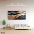 thumbnail image 2 of Cuadro Decorativo Canvas Revolution Abstracto Estructura Natural 120x60, 2 of 3