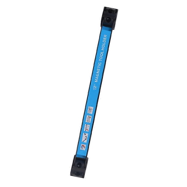 Magnetic Hanger Storage Rack Homeowners Workbench Tool Management Plastic Material Blue Color 18 Inch 1Pcs