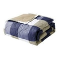 thumbnail image 1 of VogueV Summer Lightweight Blanket 100x140cm - Breathable Bed/Couch Cover Blue, 1 of 7