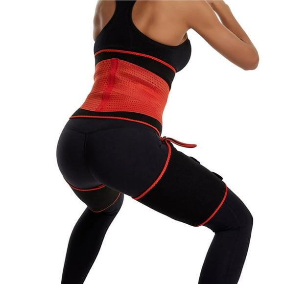 stanreset 3 in 1 Waist Slim Thigh Trimmer Legs Adjustable Neoprene Control Butt Lifter Waist Legs Trainer Belt