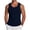 Navy, variant on LIaqionyy Men's Tank Top Gym Workout Sleeveless Muscle Shirts Summer Running Lightweight Breathable Tees Shirt