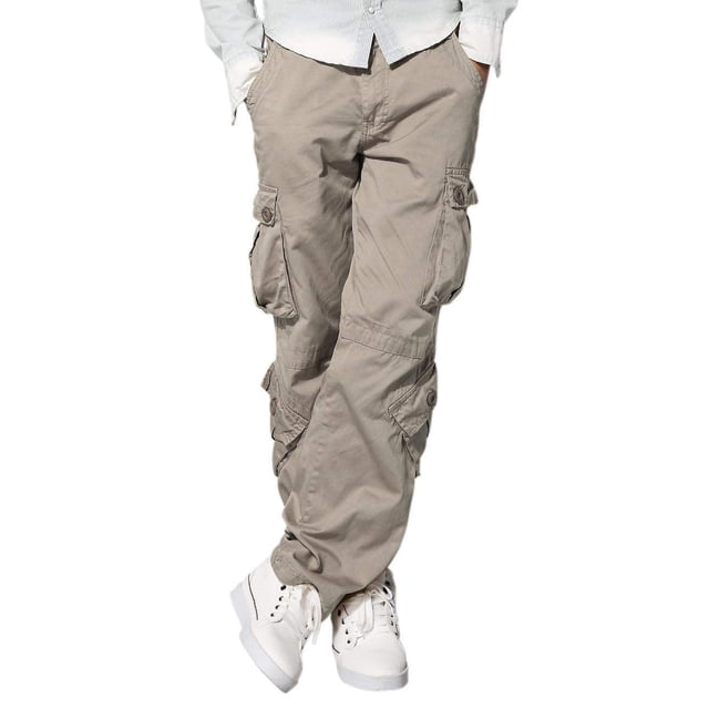 Pantalón cargo para hombre Match Wild color albaricoque claro talla 44