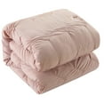 thumbnail image 3 of Nanshing Sandra 7 Piece Chic Pintuck Comforter Set Grey King, 3 of 5