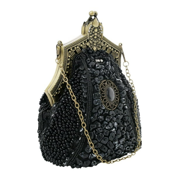 Rhinestones Simple Envelope Handbag, Women's Pu Clutch Purse, Solid Color  Chain Crossbody Bag