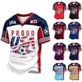 thumbnail image 2 of 2026 New United States Soccer Practice Jerseys, USA National Team Soccer Jersey Sweat Resistant Football Training Shirts, Retro Streetwear Fan Wear for Adult(Blue, S), 2 of 4