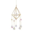 thumbnail image 1 of Adornos Recolectores Cristal Campanillas Viento Diamantes Bolas Cristales Hexagonales Soportes Metal Soportes para Flores Soportes para Plantas Series Metal Con Vídeo (54), 1 of 9