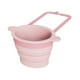 thumbnail image 4 of Colador de desagüe de fregadero, recogedor de residuos de alimentos, grifo multifunción, colador colgante, Rosa, 4 of 9