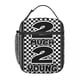 thumbnail image 5 of Bolsa de almuerzo portátil con estampado de ska y música rock de dos tonos, ideal para el trabajo, 2 Much 2 Young, 5 of 5