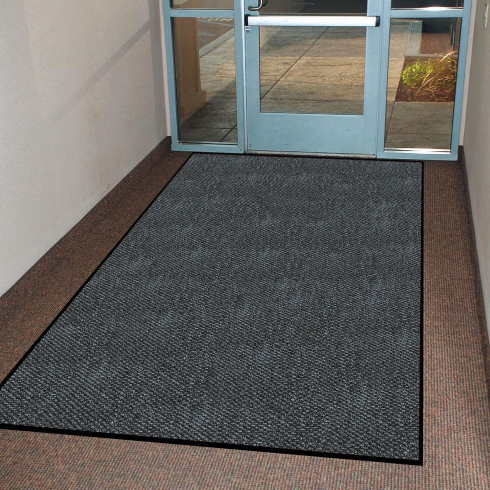 Apache Duro Rib Commercial Door Mat Hunter Green