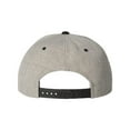 thumbnail image 2 of Yupoong 6089MT Adult 6-Panel Structured Flat Visor Classic Two-Tone Snapback, 2 of 4