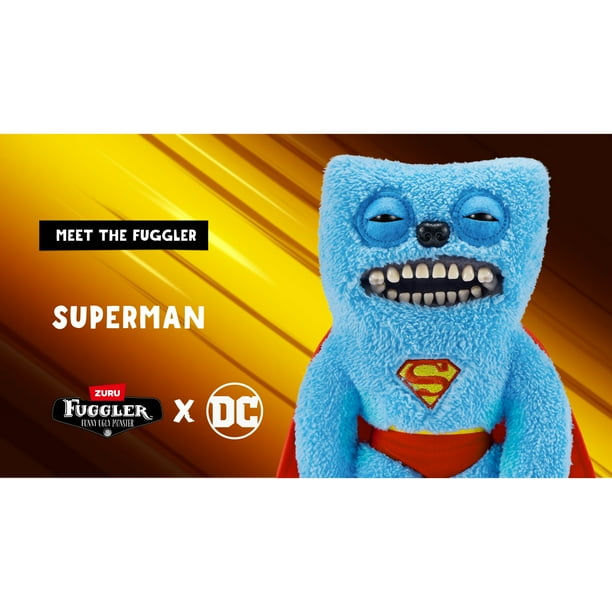 Fuggler x DC Superman Plush Toy for Grade School Classrooms