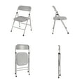 Shop Your Zone Juvenile Resin Folding Chair in Gray for Children 2 Years & over Great Prices