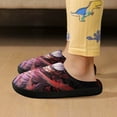 thumbnail image 6 of Kids Slippers Jujutsu Kaisen House Slippers Warm Soft Plush Slipper Anti-Slip Winter Fluffy House Shoes for Boys Girls, 6 of 7