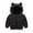 Black, variant on Lenago Kids Padded Winter Down Jacket Thick Coat for Boys and Girls 18-24 Months