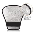 thumbnail image 2 of yeacher Universal Speedlite Flash Reflector with Elastic Band, Dual-Sided White & Silver, Compact 19x20.5cm, Lightweight 37g, 2 of 6