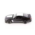 thumbnail image 4 of 2012 Ford Mustang Boss 302 Hardtop, Black - Showcasts 37269 - 1/24 Scale Diecast Model Toy Car, 4 of 8