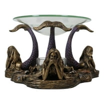 See Hear Speak No Evil 3 Sirens Mermaids Of The Cove Candle Heat Oil Warmer