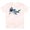 Tie Dye Pink, variant on Inktastic Great White Shark T-Shirt