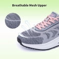 thumbnail image 6 of GOOBON Women's Walking Shoes Arch Support Orthotic Breathable Tennis Sneakers for Plantar Fasciitis Pain Relief US Size 6-11, 6 of 7
