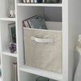 thumbnail image 5 of Simplify Collapsible Storage Cube in Faux Jute, 5 of 9