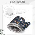 thumbnail image 4 of Honeii Ball Sports patten Oven Mitts and Pot Holders Sets, Baker Oven Mitts, Mittens for Kitchen Decor, Baking Lover over Gloves Gifts, 4 of 7