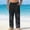 Black, variant on ZOCANIA Linen Pants for Men Palm Trees Print Lightweight Baggy Style Summer Fall Beach Casual Trousers with Pocket 2026 Spring Summer Limited-time offer