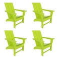 thumbnail image 1 of Palms Modern Folding Poly Adirondack Chair (Set of 4), 1 of 8