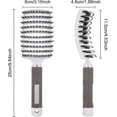 thumbnail image 2 of 2025 3 Pack Hair Brush Vented Curved Brush Detangling Brush Hair Detangler Brush Styling Brush, 2 of 5