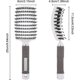 thumbnail image 2 of 2025 3 Pack Hair Brush Vented Curved Brush Detangling Brush Hair Detangler Brush Styling Brush, 2 of 5