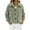 Green, variant on Women's Fashionable Solid Color Long Sleeved Pocket Plush Warm and Loose Casual Short Jacket, Cozy Outerwear for Relaxed Fit,Black,L